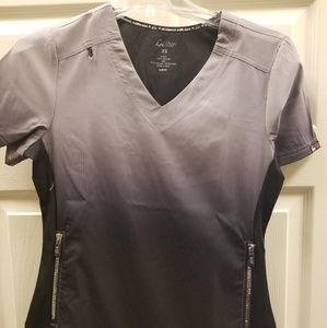 Koi Reform ombre scrub top